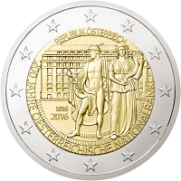 2 euros commemorative coin Austria National Bank 2016