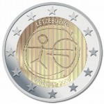 2 euros commemorative coin Luxembourg EMU 2009