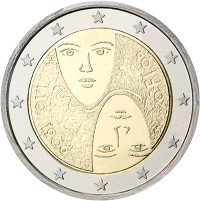 2 euros commemorative coin Finland Universal and Equal Suffrage 2006