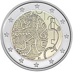 2 euros commemorative coin Finland Currency Decree 2010