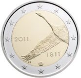 2 euros commemorative coin Finland Bank of Finland 2011