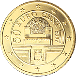 50 cents coin Austria