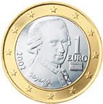 1 euro coin Austria