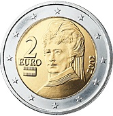 2 euros coin Austria