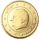 10 cents coin Belgium