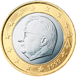 1 euro coin Belgium