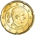 20 cents coin Belgium 2014 series