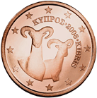 5 cents coin Cyprus