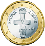 1 euro coin Cyprus