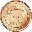 1 cent coin Estonian