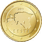 10 cents coin Estonian