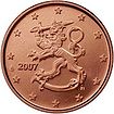 1 cent coin Finland 2007 series