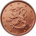 2 cents coin Finland 2007 series