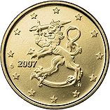 50 cents coin Finland 2007 series