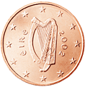 2 cents coin Ireland