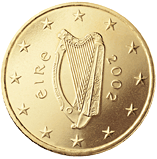 50 cents coin Ireland