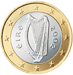 1 euro coin Ireland