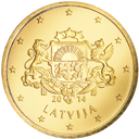 10 cents coin Latvian