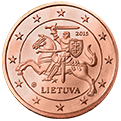 2 cents coin Lithuania