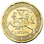 20 cents coin Lithuania