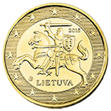 50 cents coin Lithuania