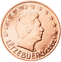 2 cents coin Luxembourg