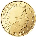 10 cents coin Luxembourg