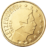 50 cents coin Luxembourg