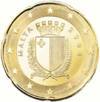 20 cents coin Malta