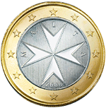 1 euro coin Malta