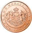 1 cent coin Monaco