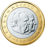 1 euro coin Monaco