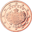 1 cent coin Monaco 2006 series