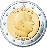 2 euros coin Monaco 2006 series