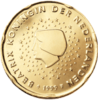 20 cents coin Netherlands