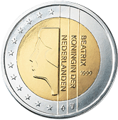 2 euros coin Netherlands