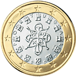 1 euro coin Portugal