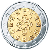 2 euros coin Portugal