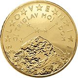 50 cents coin Slovenia