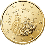 50 cents coin San Marino