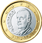 1 euro coin Spain