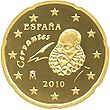 20 cents coin Spain 2010 series