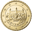 10 cents coin Slovak