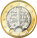 1 euro coin Slovak