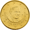 10 cents coin Vatican serie 3