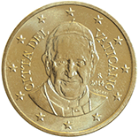 50 cents coin Vatican serie 4